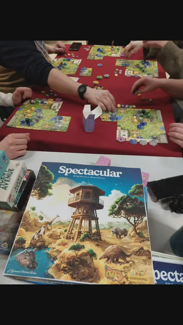 ✨ Retour sur la session du 24 janvier ! ✨
Un moment riche en échanges, en apprentissages et en bonne humeur 😄📚.

📸 Découvrez les temps forts :
✅ Des discussions passionnantes 🗣️
✅ Des jeux, des jeux et encore plein de jeux 😁
✅ Entraînement tournoi ludisport 
✅ Et, bien sûr, des sourires et rires en pagaille ! 😍

Une petite sélection des jeux en images 

Merci à tous 🙌
👉 Rendez-vous le 31 janvier pour la prochaine session et la dernière du mois de janvier !

#jeuxdesociété #Échanges #Apprentissages #Inspiration #villedefontainebleau #paysdefontainebleau #ffludisport #ffludisport2025